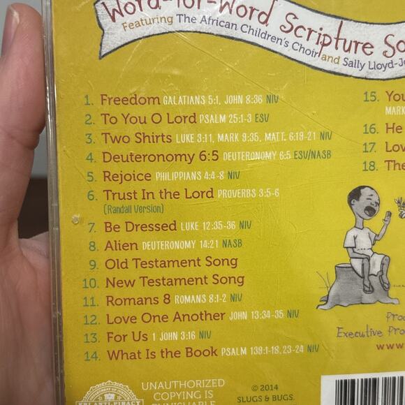 SING THE BIBLE Randall Goodgame Slugs & Bugs Kids Christian Music 18 Song CD NEW - Picture 5 of 6